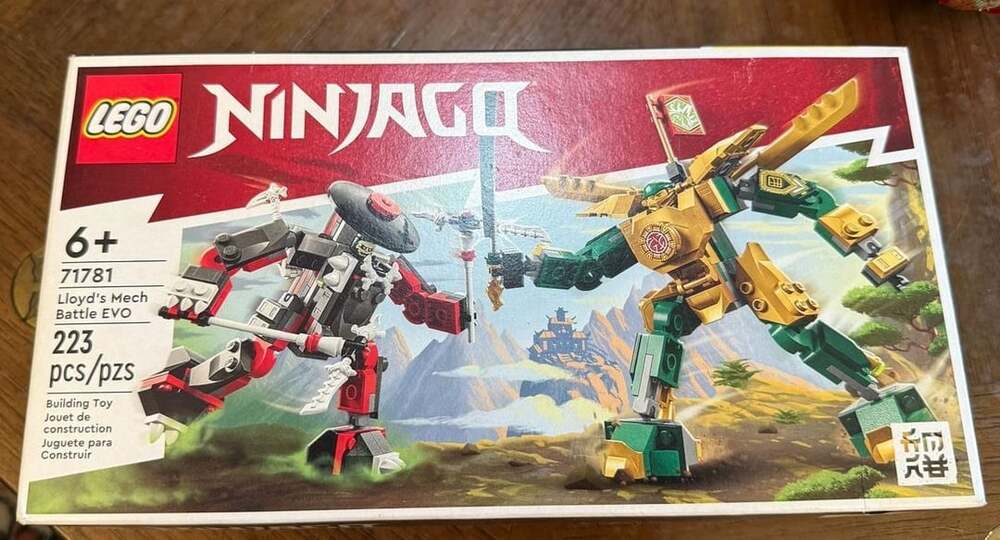 LEGO Ninjago Lloyd's Mech Battle EVO 71781 Building Toy Set